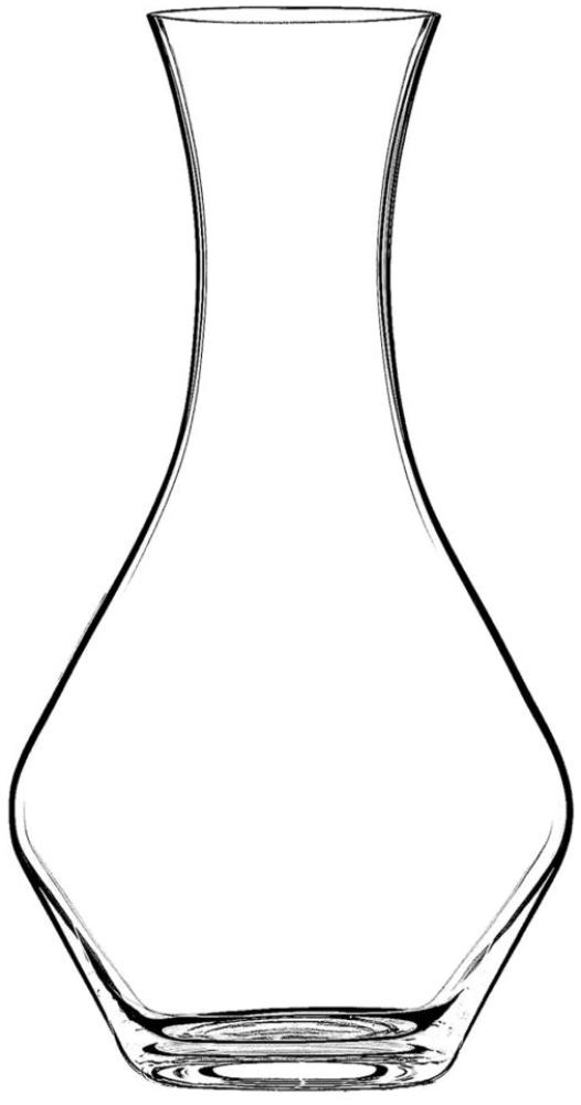 Riedel Dekanter Cabernet, Glasdekanter, Dekantierflasche für Wein, hochwertiges Glas, 1050 ml, 1440/13 Bild 1