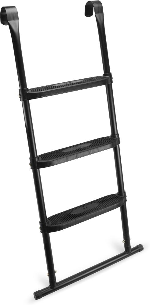 Salta 'Trampolin-Leiter XL' mit 3 Trittstufen, 52 x 110 cm, schwarz Bild 1