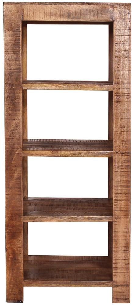 Regal Mangoholz massiv Natur 44x44 cm Bild 1