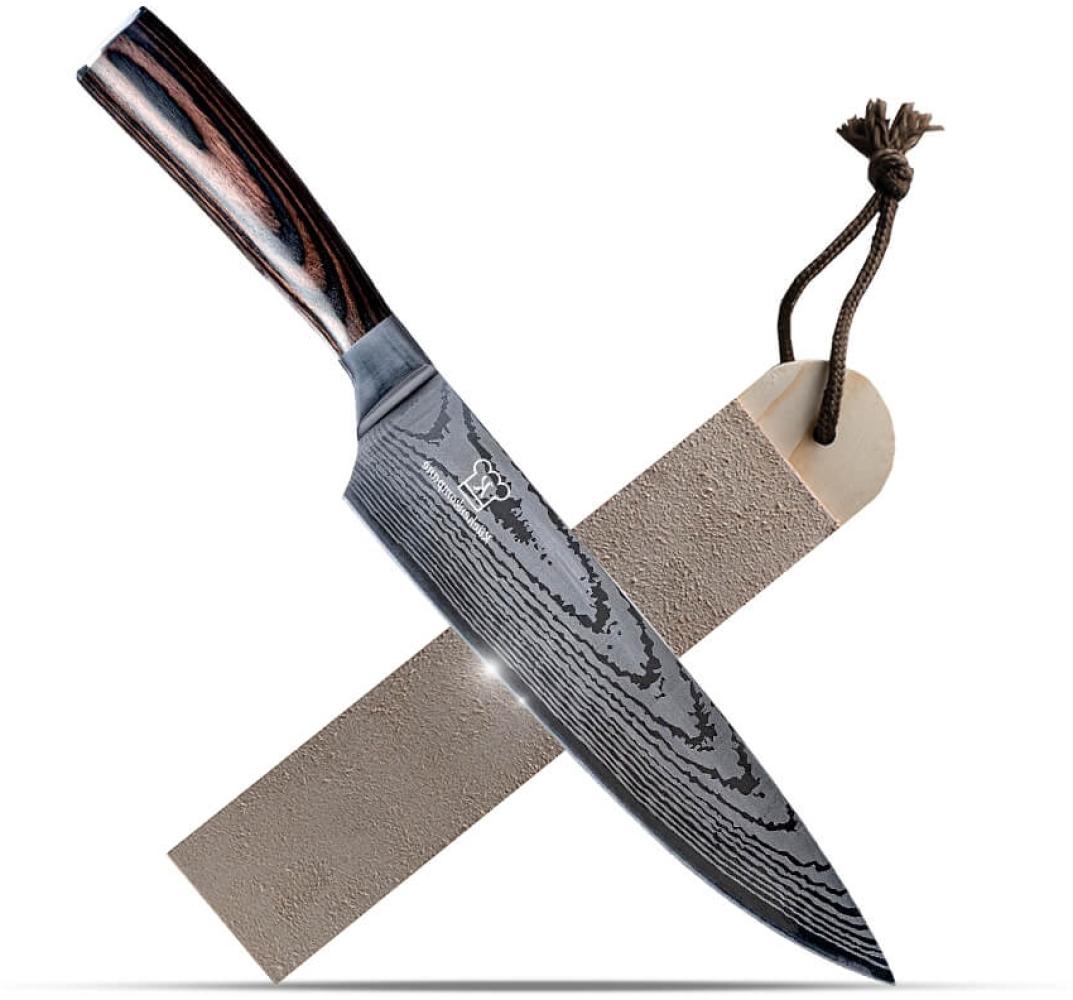 Rezā Abziehleder - Messer Abziehleder aus Rinderleder - Abziehleder für Küchenmesser Bild 1