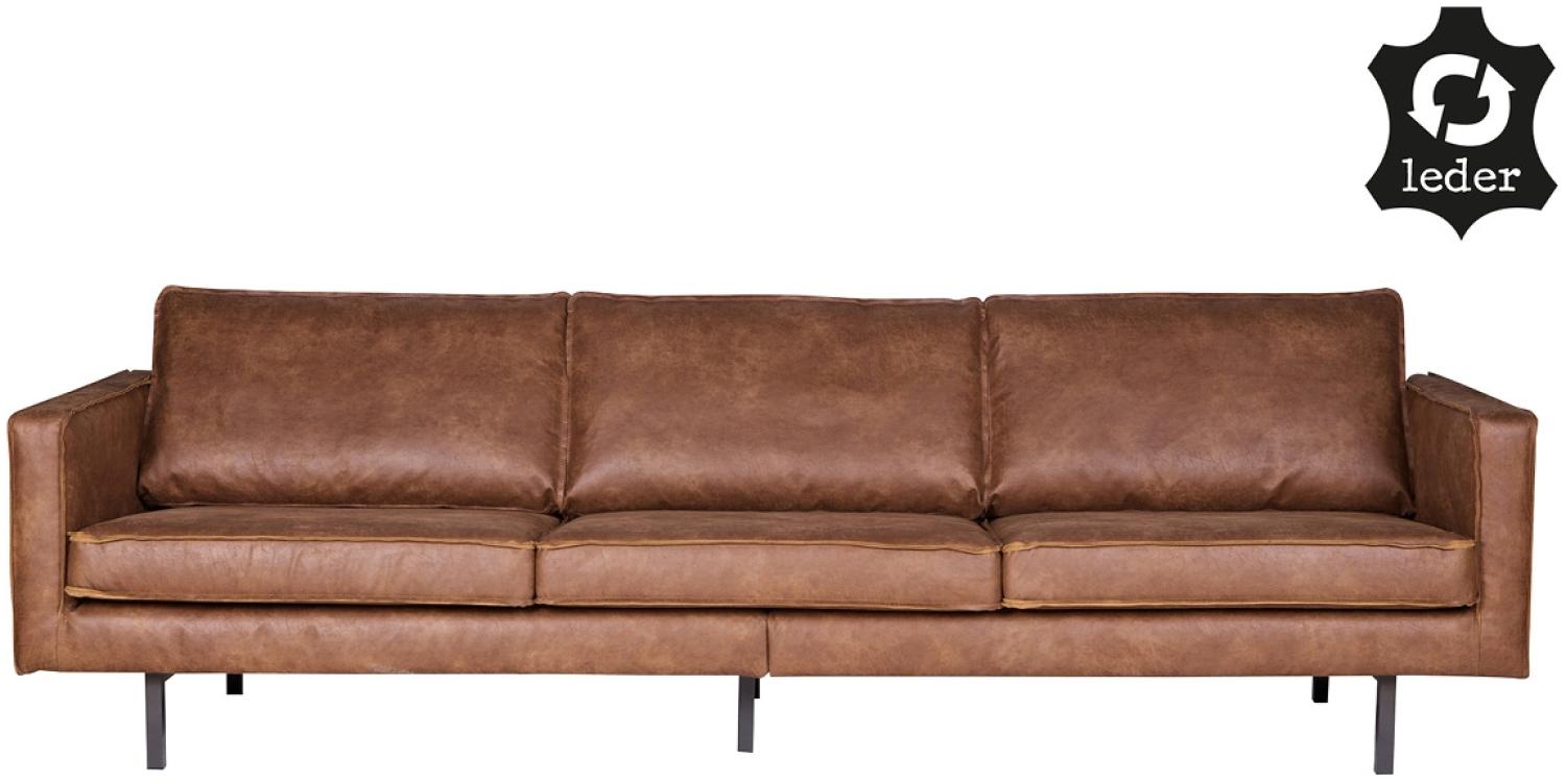 Sofa Rodeo 3-Sitzer - Leder Cognac Bild 1