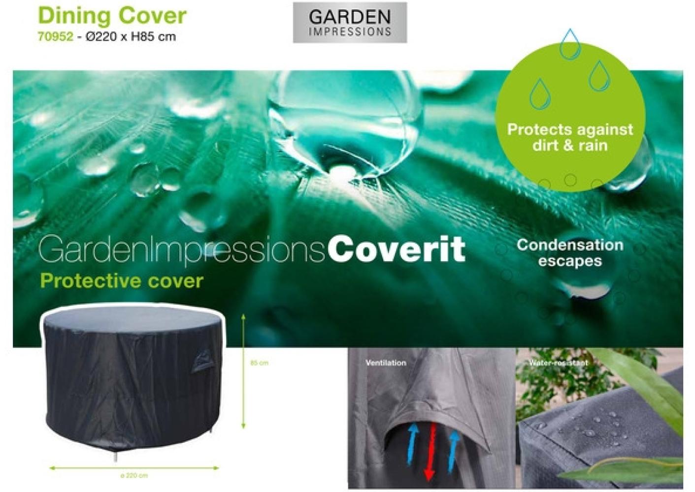 Garden Impressions Coverit Garten Set Abdeckung Ø220xH85 Bild 1