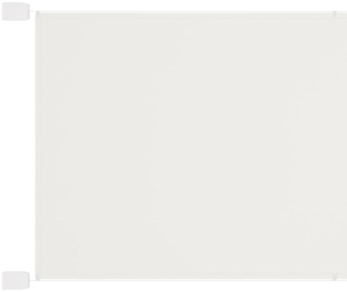 vidaXL Senkrechtmarkise Weiß 250x360 cm Oxford-Gewebe Bild 1