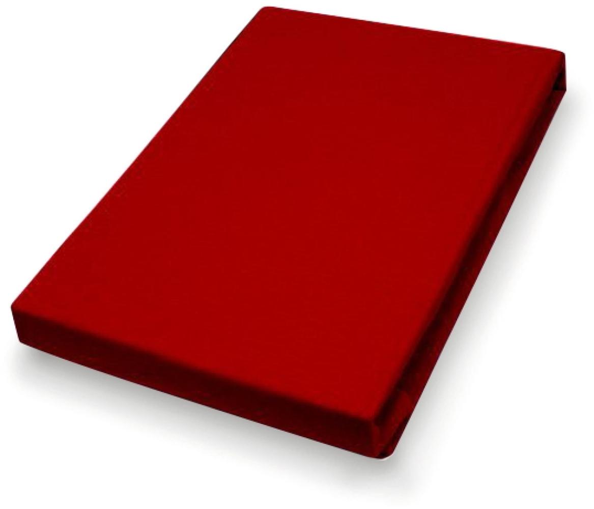 Vario Kissenbezug Jersey rot, 80 x 80 cm Bild 1