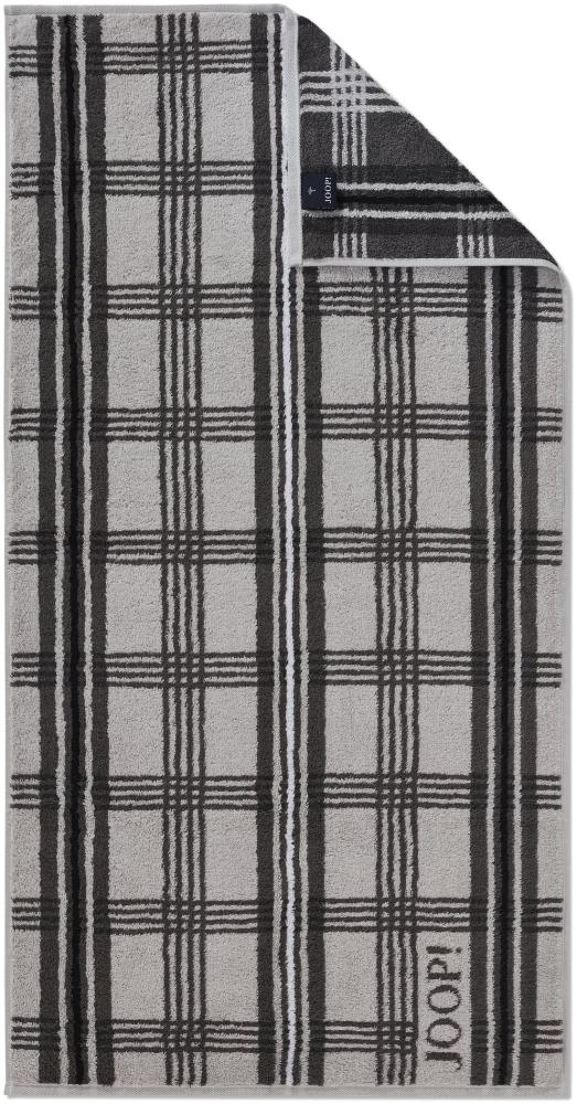 Joop! Duschtuch Badetuch 80x150 cm Checks platin 1685-77 Bild 1