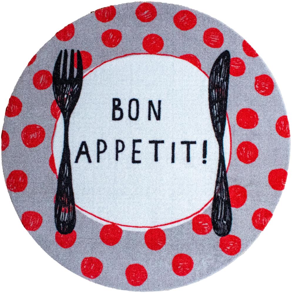 Küchenteppich "Bon Appetit" Rund 67 cm Bild 1
