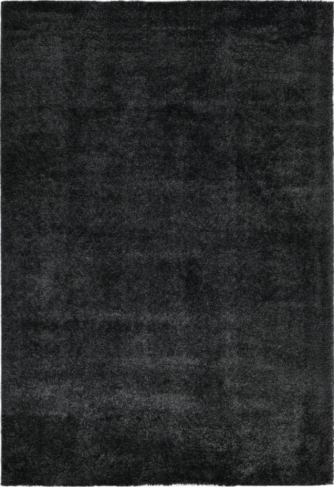 HOME DELUXE Hochflor Teppich SOFI - Farbe: Anthrazit, Größe: 150 x 80 cm Bild 1
