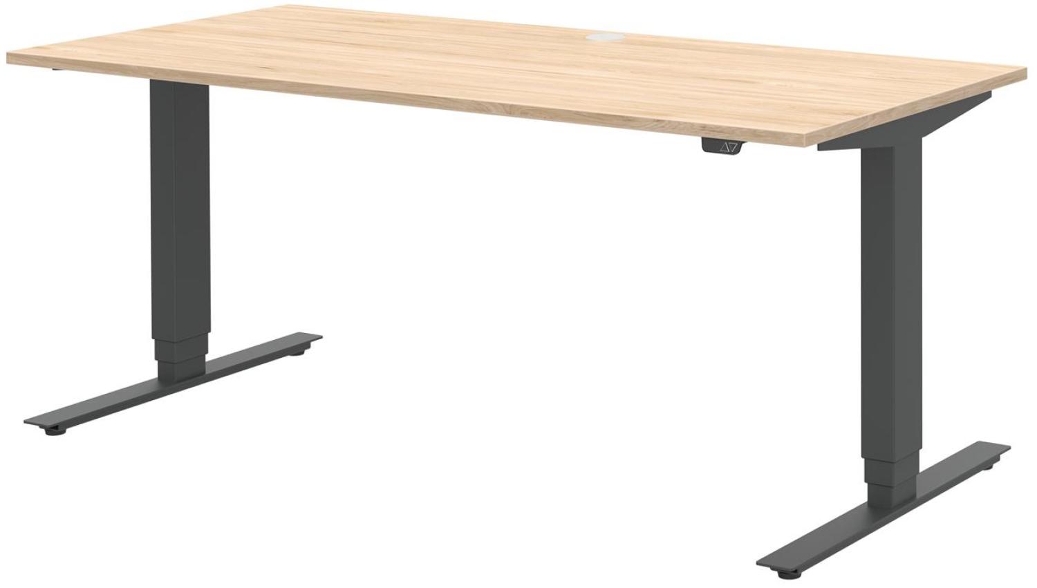 Schreibtisch in Hickory - 160x128x70cm (BxHxT) Bild 1