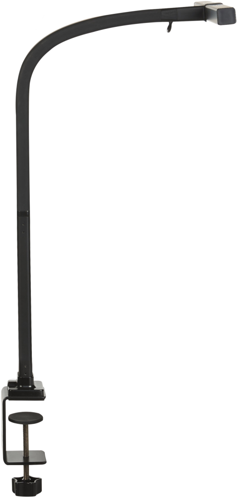 Schreibtischlampe LED schwarz 48 cm rechteckig klemmbar AURIGA Bild 1