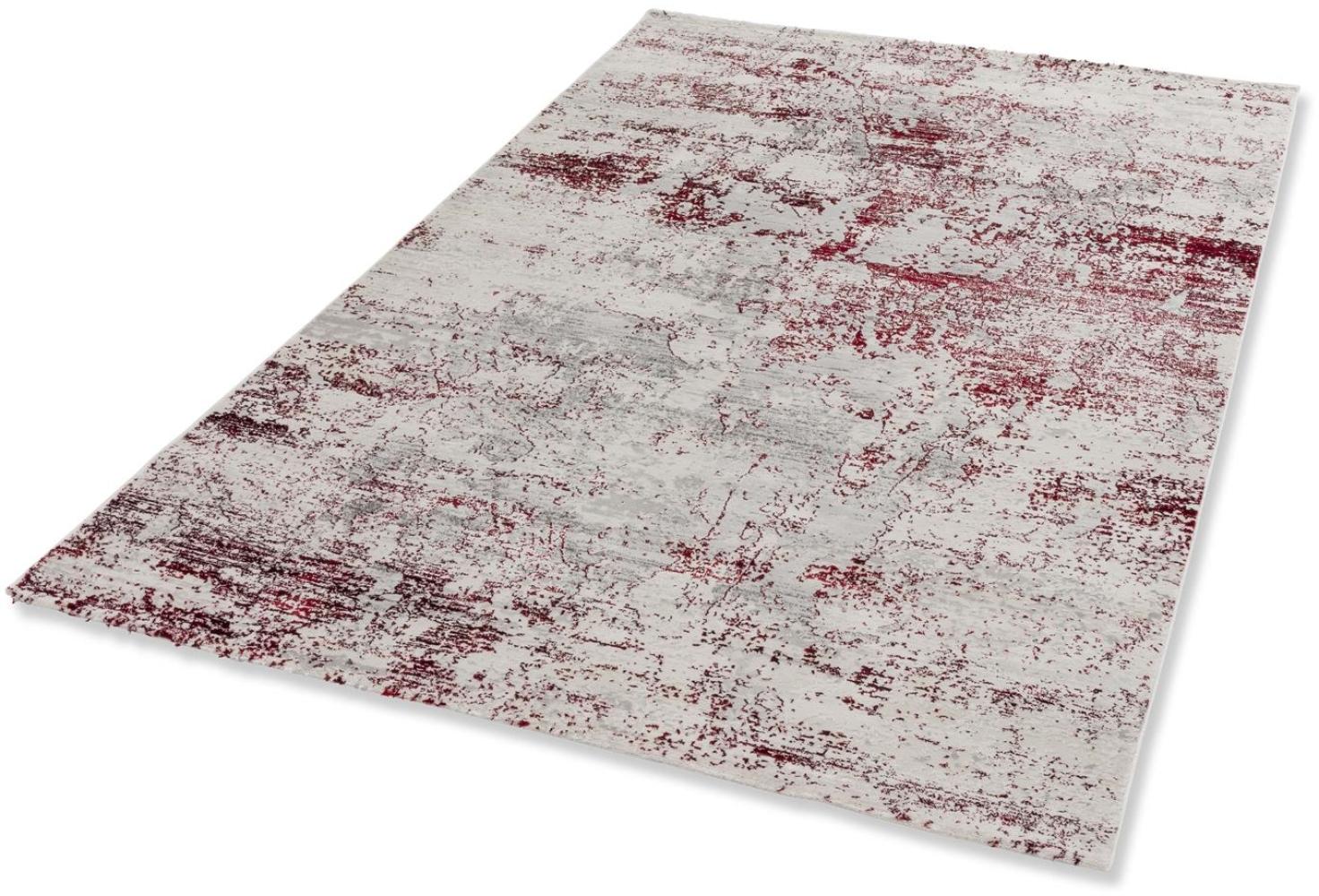 Teppich in rot/creme Vintage - 150 cmx80 cmx0,9 (LxBxH) Bild 1