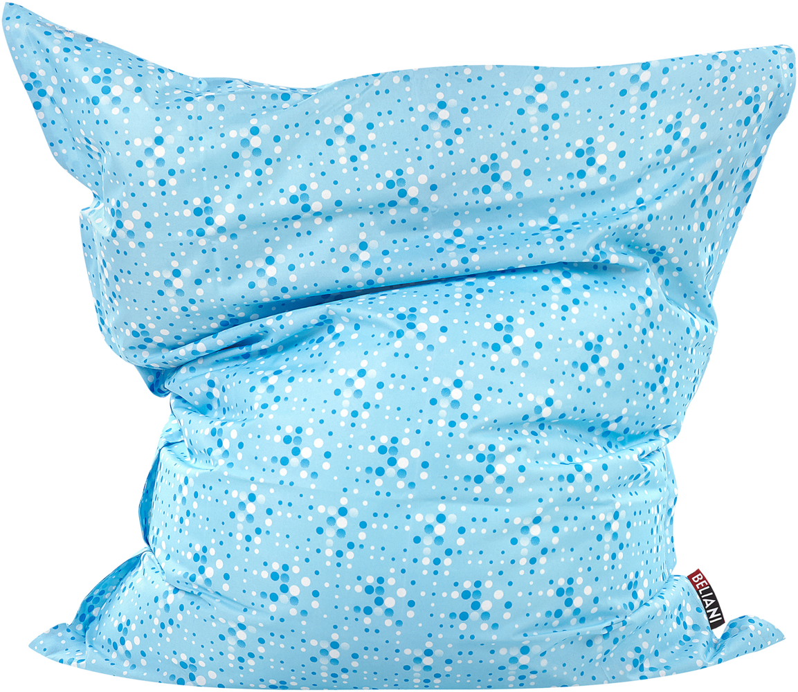 Großer Sitzsack Hellblau FUZZY Bild 1