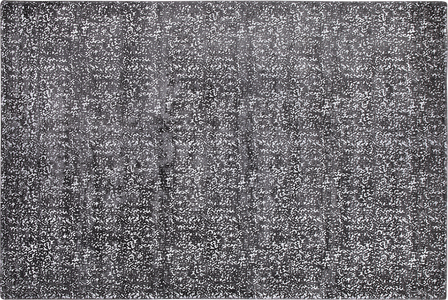 Teppich dunkelgrau-silber 140 x 200 cm abstraktes Muster ESEL Bild 1