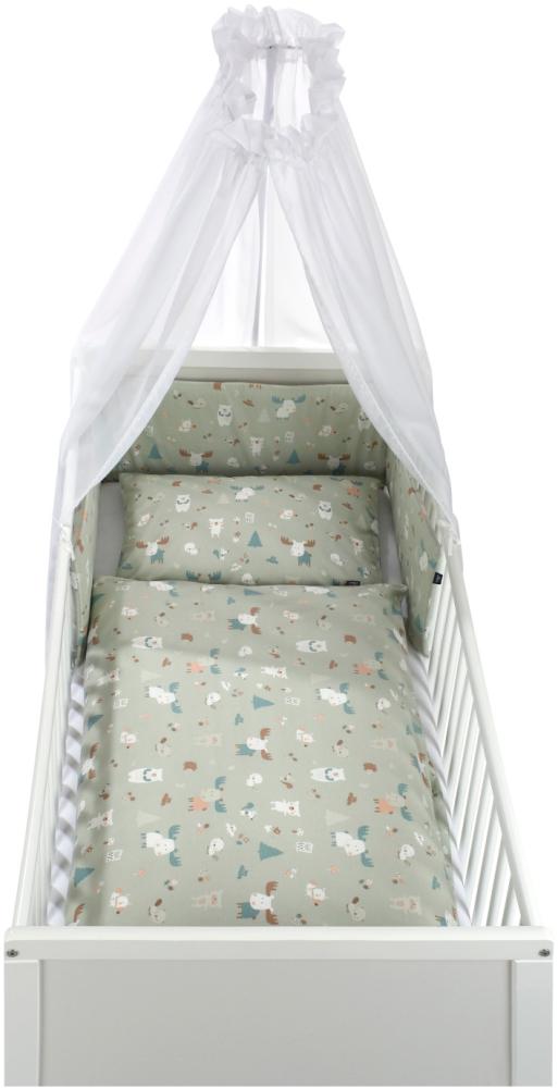 Alvi Kinderbett-Ausstattung 4-tlg. Baby Forest Bild 1