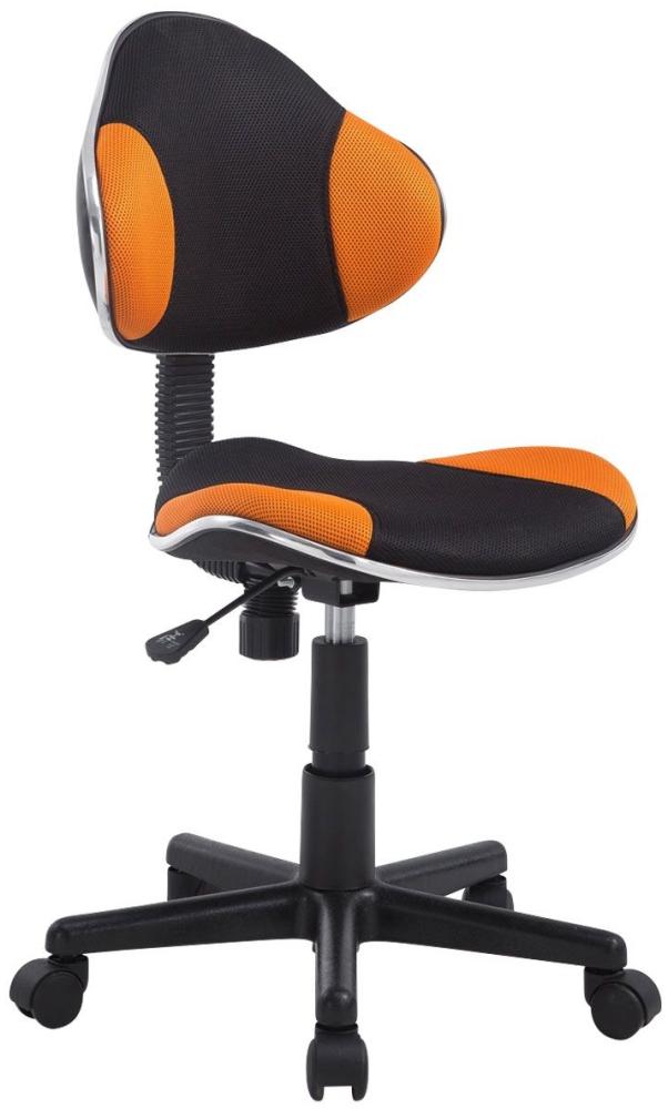 Drehstuhl Bürostuhl Stuhl - Nr 25 - Schwarz-Orange Bild 1