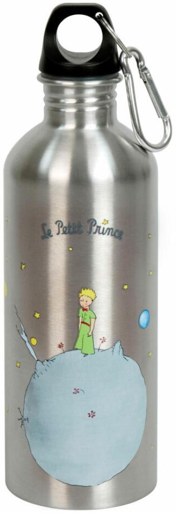 Könitz Flasche Cool Bottle - Le Petit Prince, Thermoflasche, Outdoorflasche, Doppelwandig mit Verschluss, Edelstahl, Silbern, 600 ml, 11 9 244 1365 Bild 1