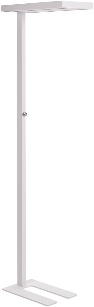 Stehlampe LED Metall weiß 197 cm rechteckig TAURUS Bild 1