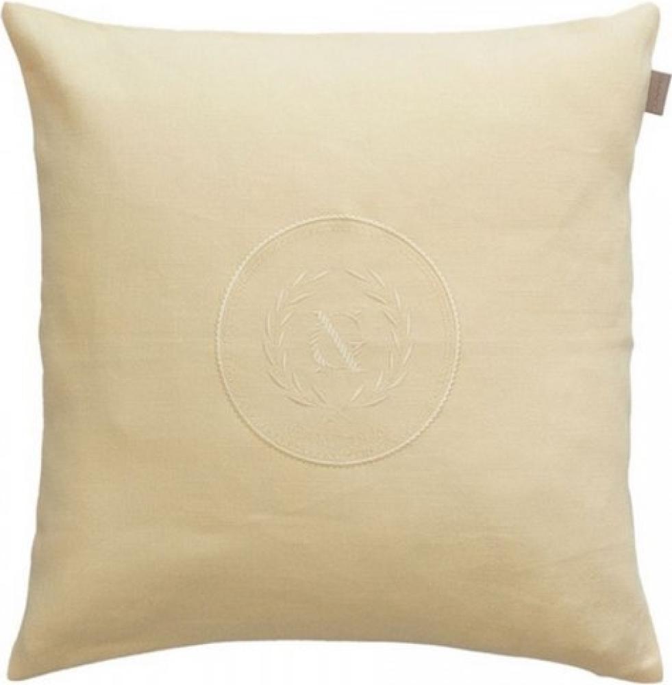 Gant Home Kissenhülle Tonal Crest Cushion Lemon (50x50cm) 853098801-732 Bild 1