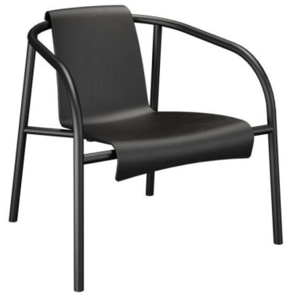 Nami Outdoor Lounge-Stuhl schwarz Bild 1