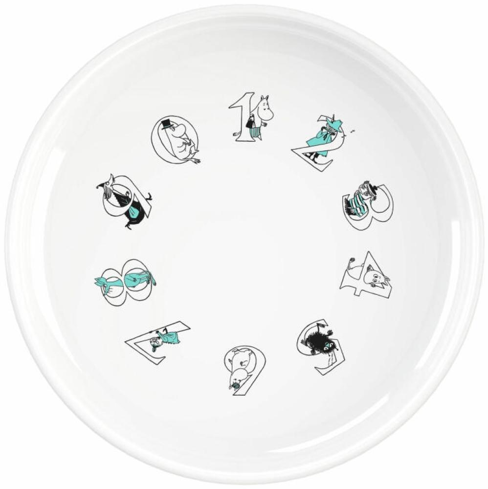 Rig-Tig Schale Moomin ABC Turqouise, Schüssel, tiefer Teller, Kunststoff, Türkis, 15 cm, Z00705-1 Bild 1