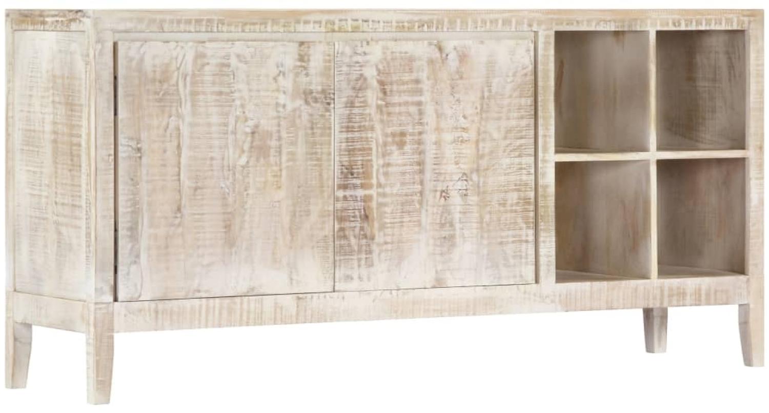 Sideboard aus Mangoholz 160 x 76 x 40 cm Bild 1