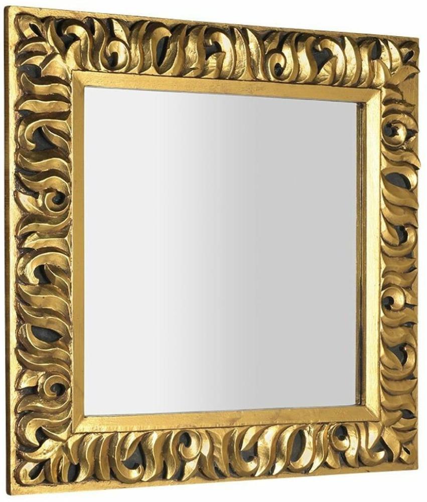 ZEEGRAS Rahmenspiegel, 90x90cm, gold Bild 1