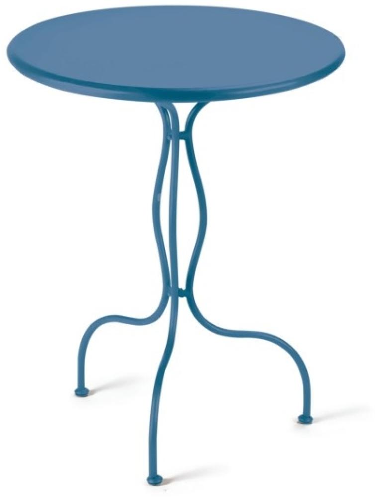 Tisch Rondo Ø 60 cm blau Bild 1