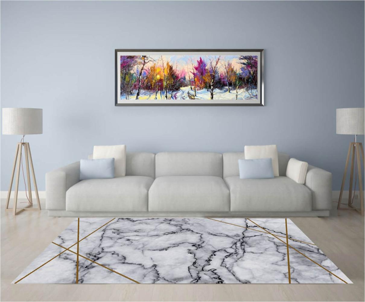 HOME DELUXE Teppich Marmori - 200 x 300 cm Bild 1