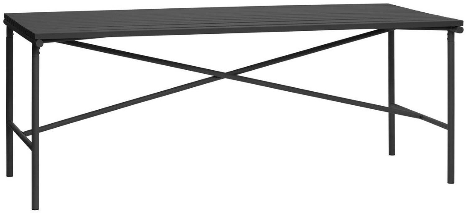 Hübsch Tisch, Metall, Schwarz Bild 1