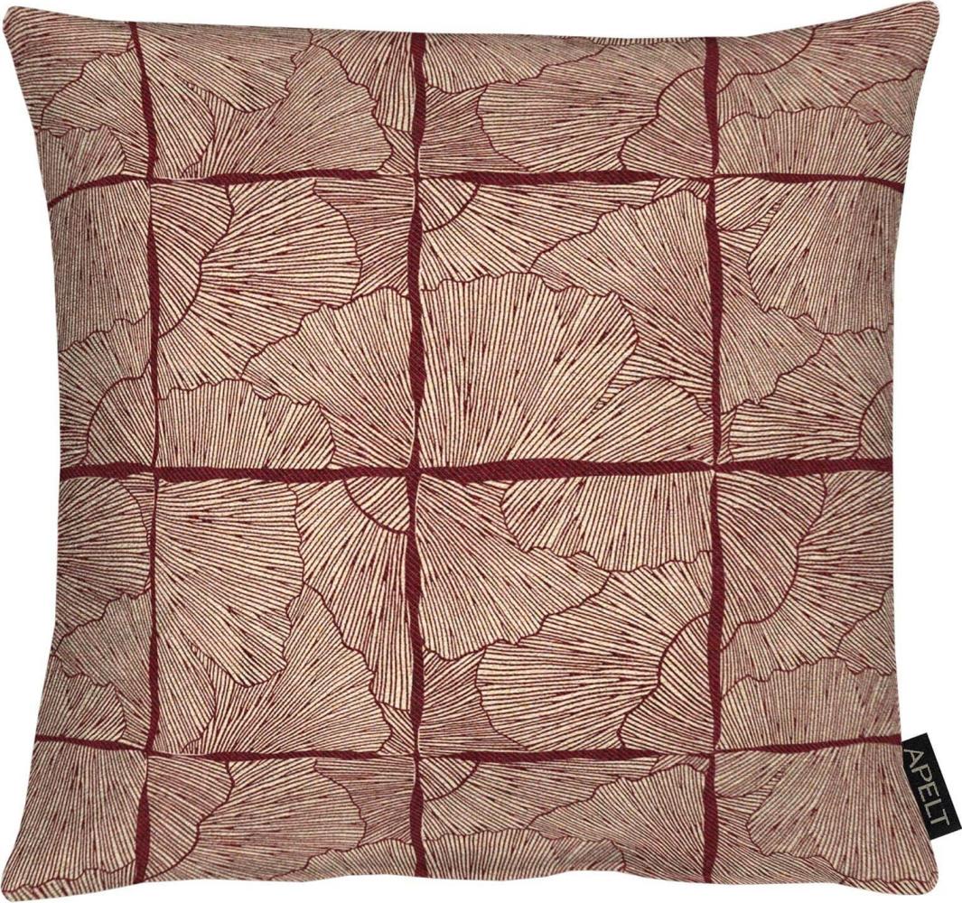 Apelt Dekokissenhülle Allover 6300 | 40x40 cm | rot Bild 1