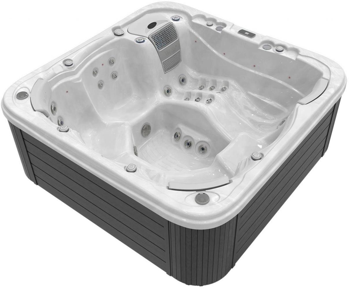 Wellis Lugano Life Whirlpool Außenwhirlpool 230x230x94cm für 6 Personen inkl. Thermocover Bild 1