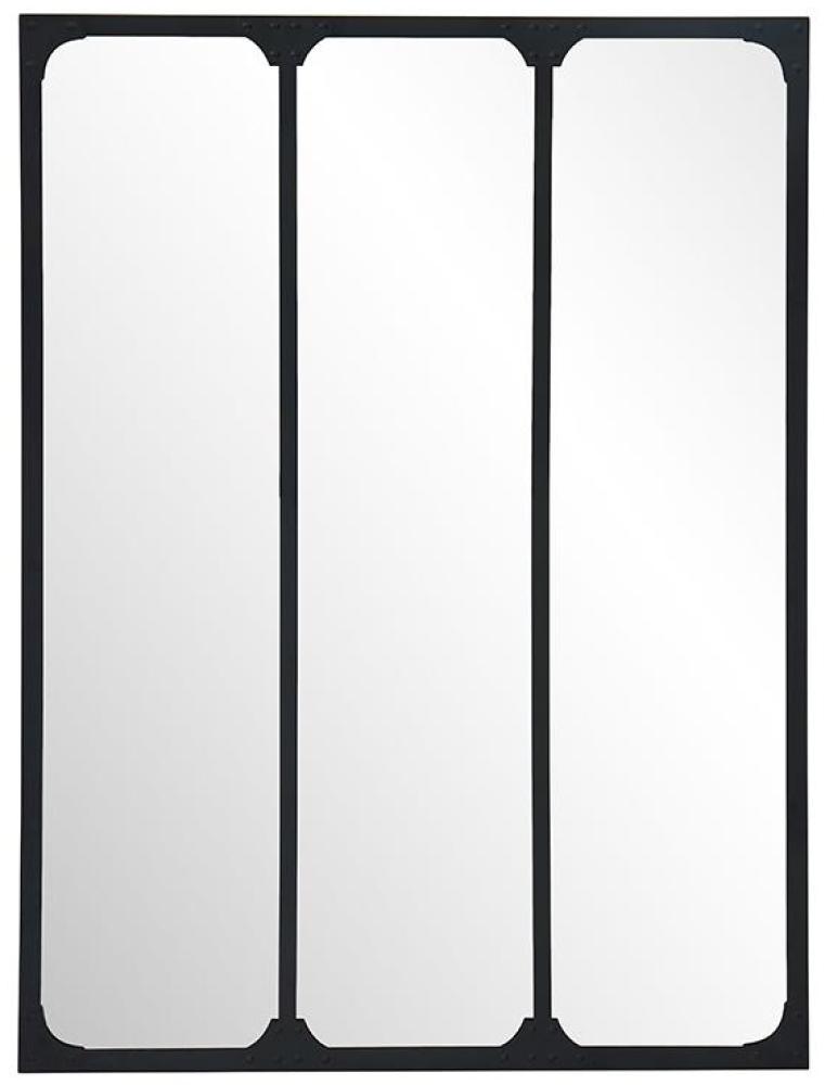 Atelier Glaswand NORWICH - Eisen - 120x90 cm - Schwarz Bild 1