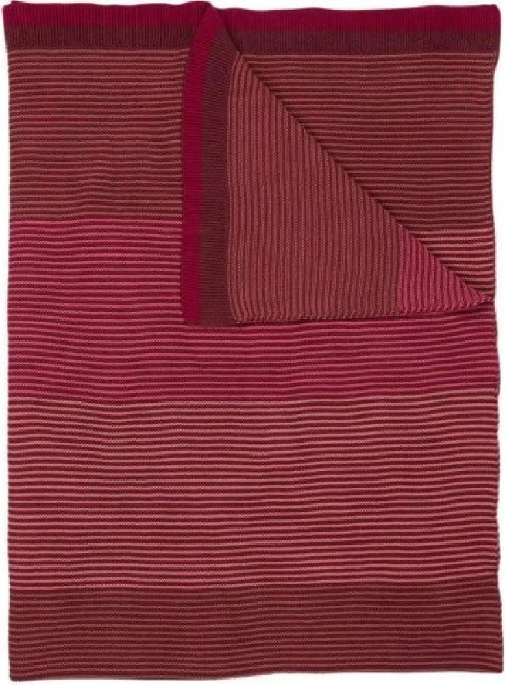 Pip Studio Decke Überwurf Blockstripe Pink (130 x 170 cm) 248698 Bild 1