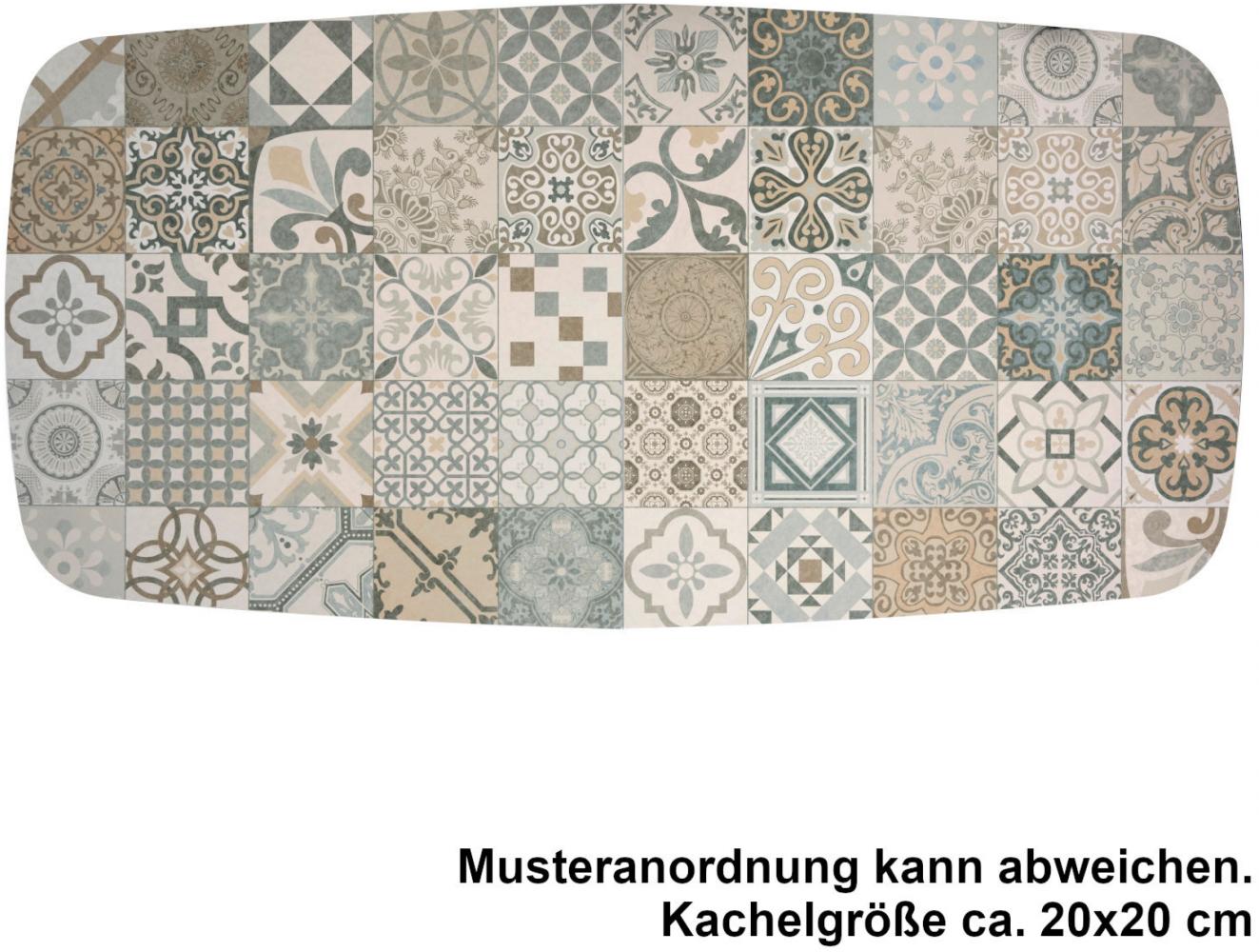 SIT Mobilia Gartentisch Olympia Oslo ausziehbar Edelstahl anthrazit 180/240x95 cm Keramik Azulecho Bild 1