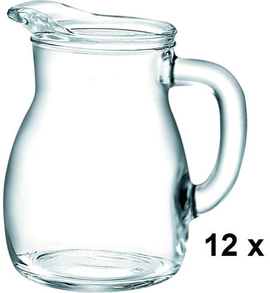 Glas Krug Bistrot geeicht 0,25L - 12 Stück Bild 1