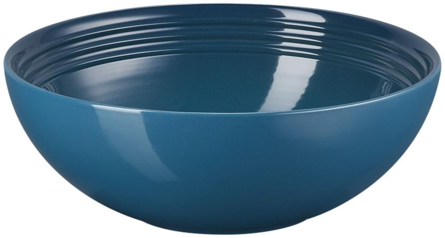 Le Creuset Salatschüssel 24 cm Deep Teal Bild 1