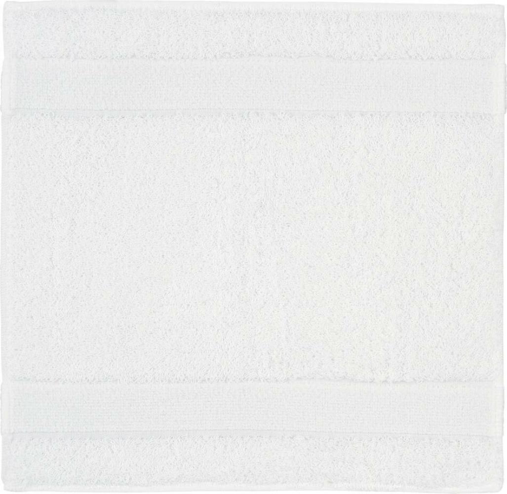 Feiler Handtücher Exclusiv mit Chenillebordüre | Seiftuch 30x30 cm | weiß Bild 1