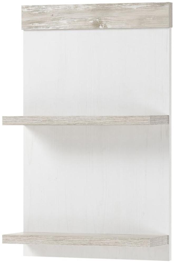 'Florenz' Hängeregal, Pinie Weiß, 40 x 62 x 12 cm Bild 1