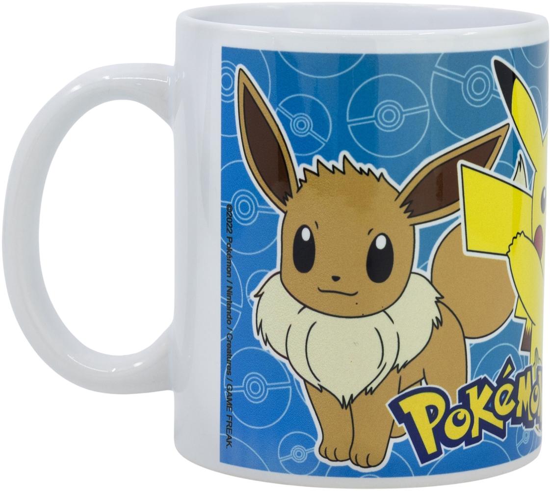 Pokémon Pikachu Schiggy Glumanda Kinder-Becher Tasse im Geschenkkarton Bild 1