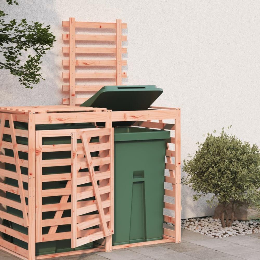vidaXL Erweiterung für Mülltonnenbox Massivholz Douglasie Bild 1
