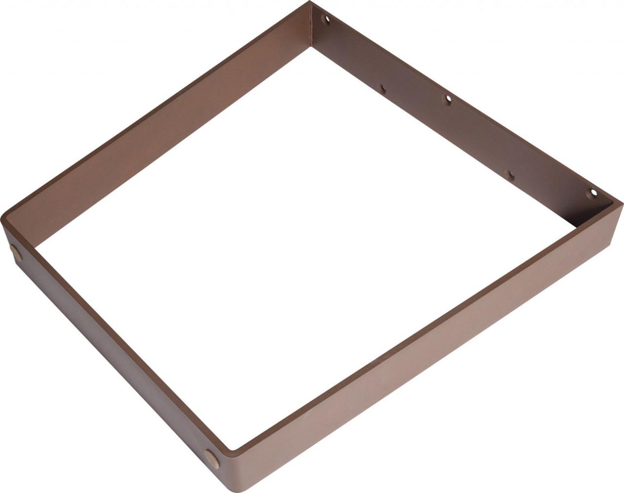 Dieda Tischbein V-Form rostoptik Maße: 71,0 x 70,0 x 10,0 cm Bild 1