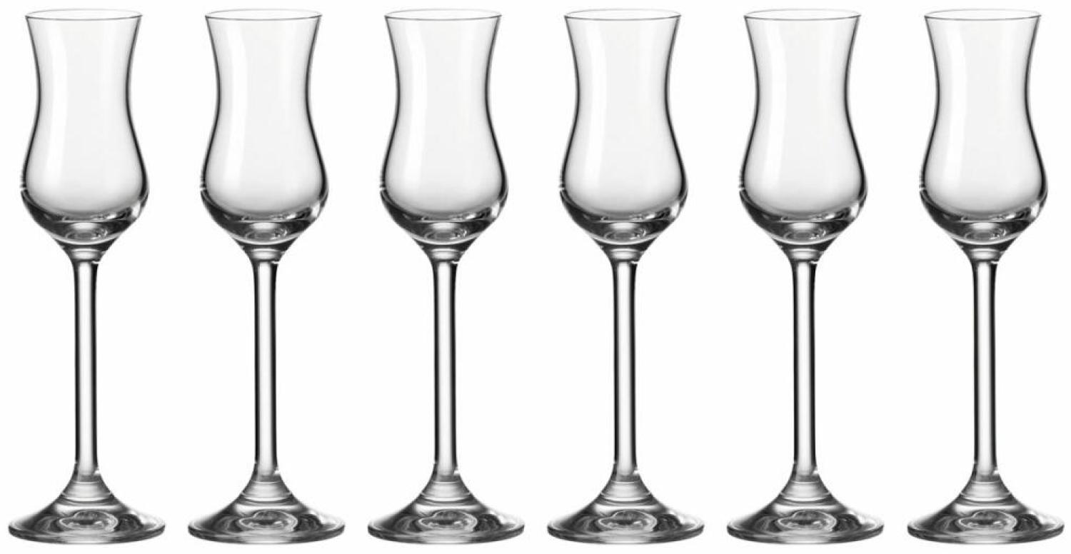 Leonardo Daily Grappaglas, 6er Set, Schnapsglas, Aperitifglas, Glas, 80 ml, 35237 Bild 1