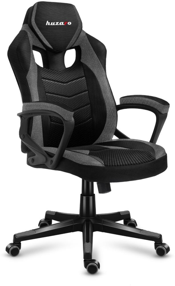 Huzaro Force 2. 5 ergonomisch Racing Gaming Stuhl Bürostuhl Gamer Sessel Schreibtischstuhl Schaukelmechanismus Armlehnen belüfteter Stoff bis 140kg belastbar Bild 1