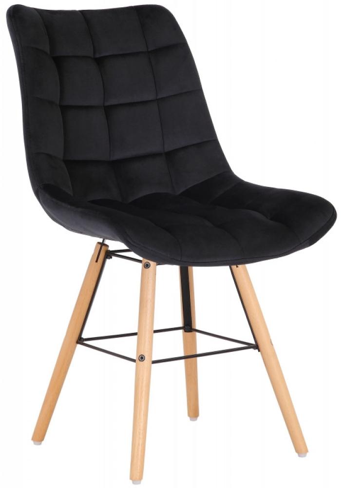 Stuhl Leni Samt (Farbe: schwarz) Bild 1
