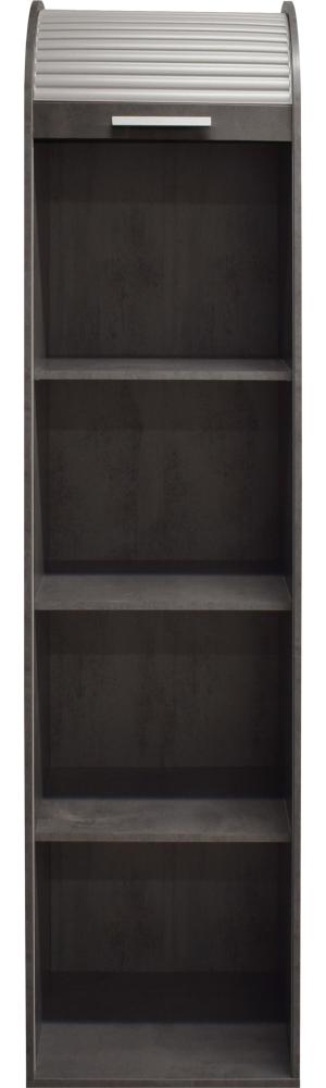 Jalousieschrank >Jalousieschrank< (BxHxT: 46x192x44 cm) in graphit / weiß Bild 1