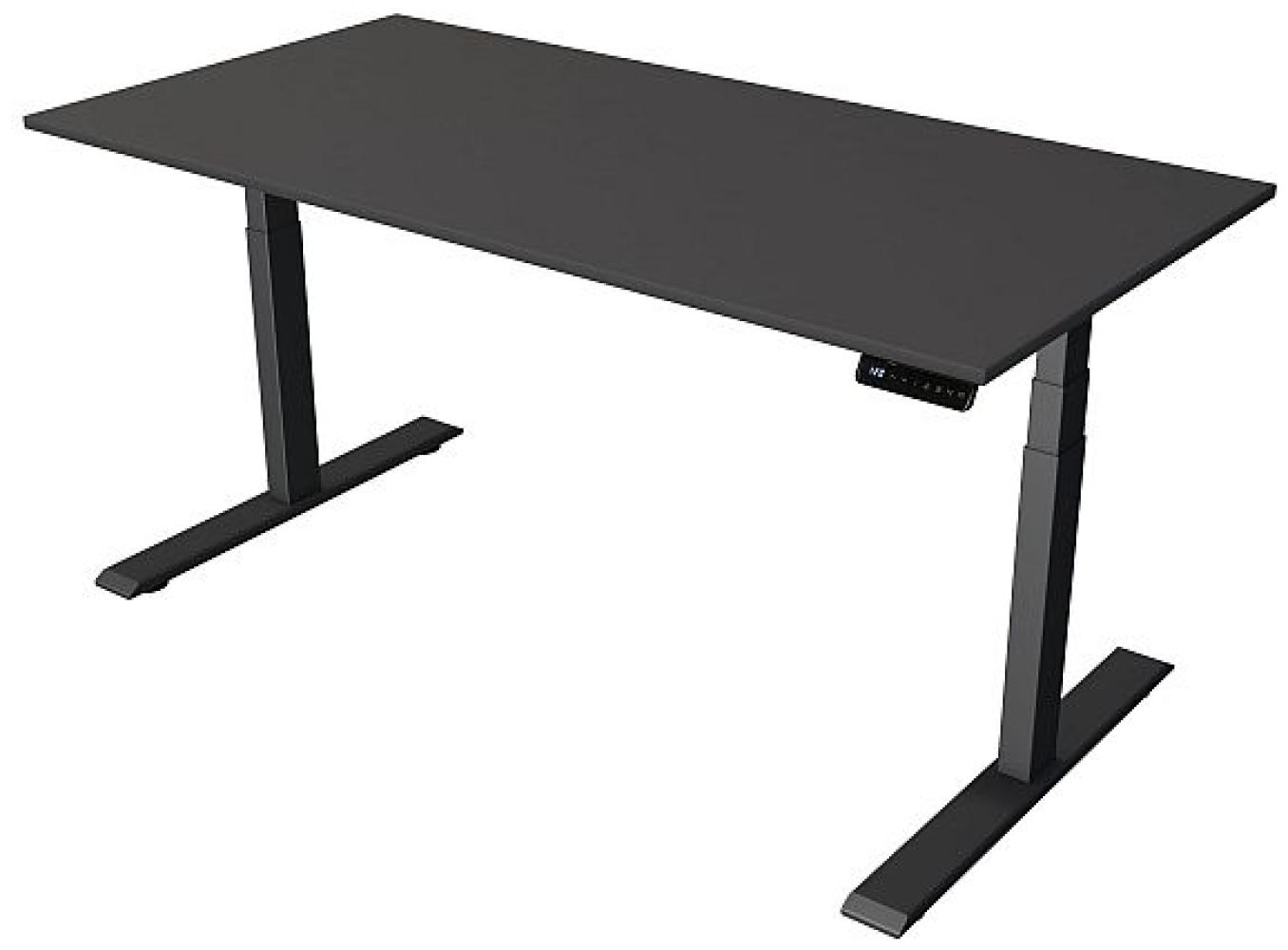 Kerkmann Schreibtisch Steh und Sitztisch MOVE 2 (B) 160 x (T) 80 cm anthrazit Bild 1
