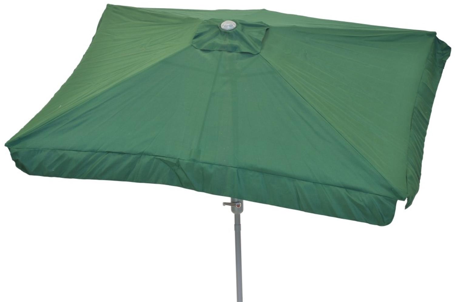 Sonnenschirm, rechteckig 160 x 230 cm, grün Bild 1
