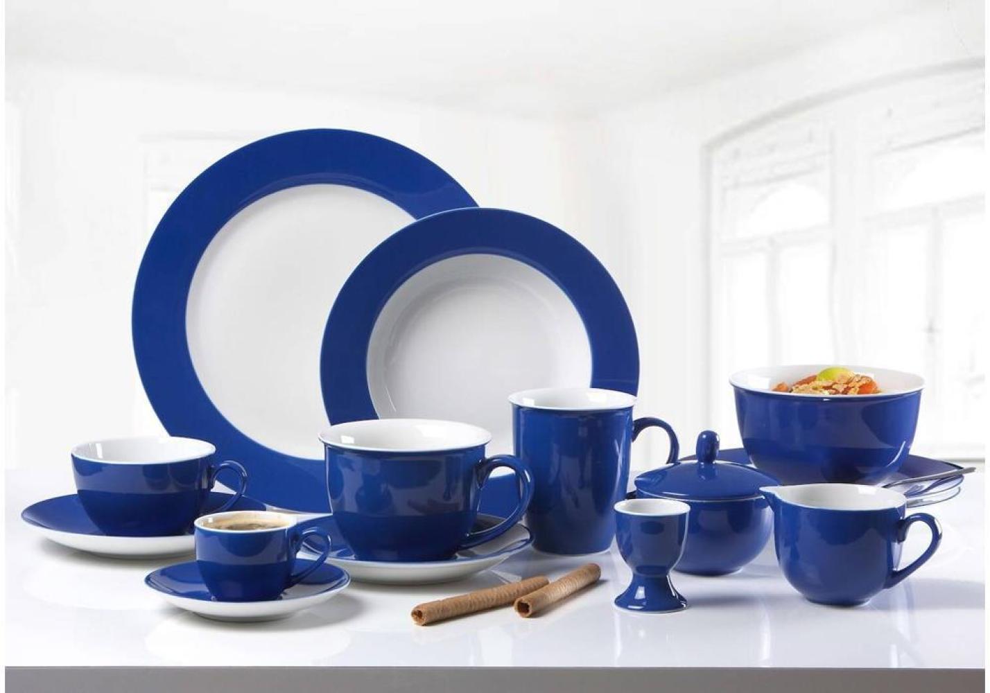 Geschirr-Serie Doppio indigo-blau - 6er-Set Eierbecher Bild 1