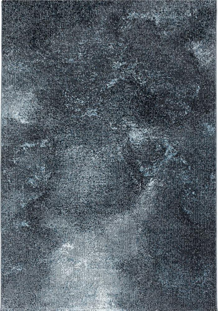 Kurzflor Teppich Oro Läufer - 80x150 cm - Blau Bild 1