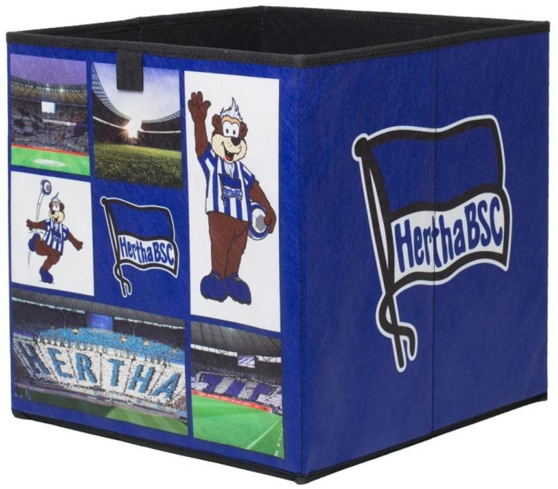 Faltbox Box - Hertha BSC / Nr. 1 - 32 x 32 cm Bild 1