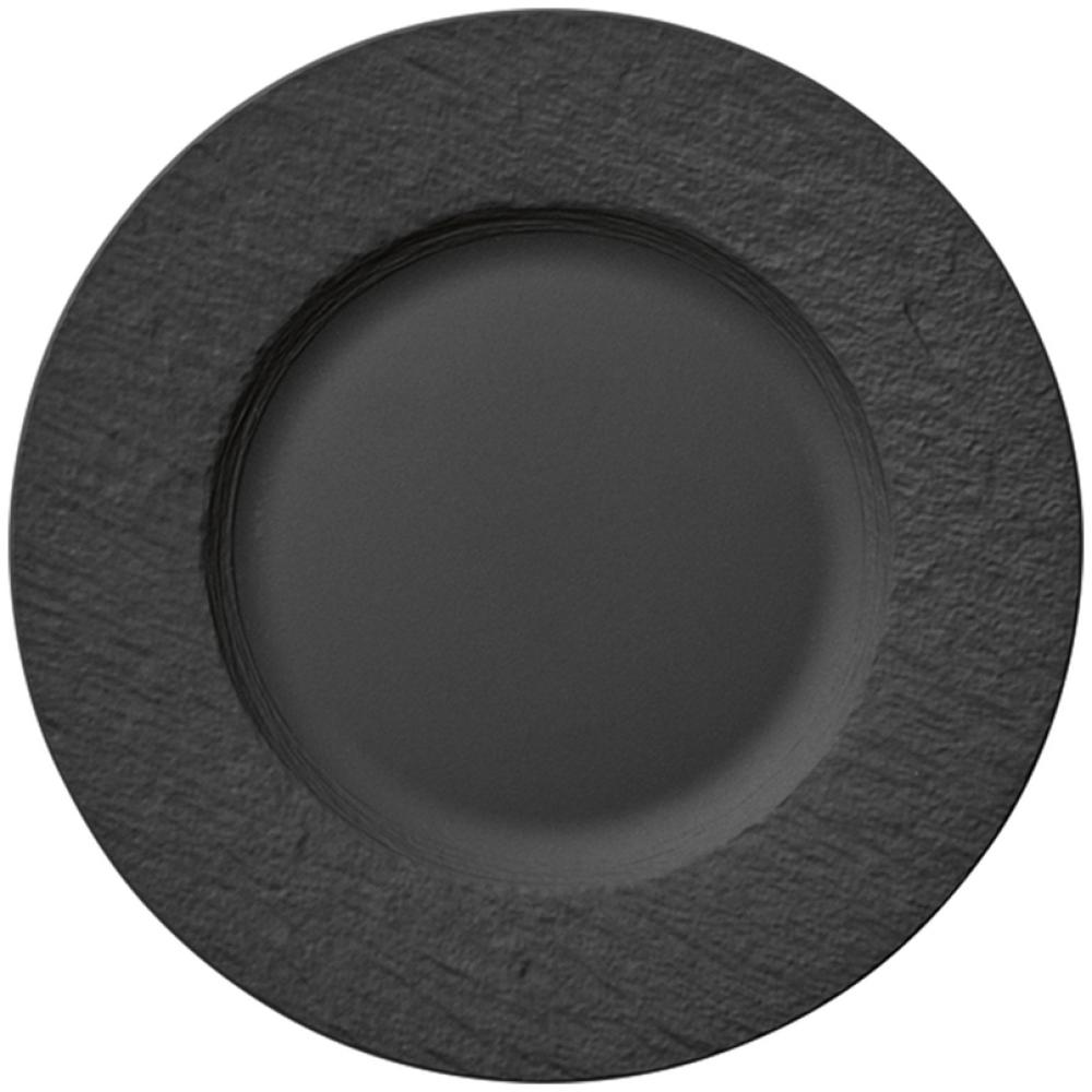 Villeroy & Boch Manufacture Rock Teller-Set 6-teilig schwarz Bild 1